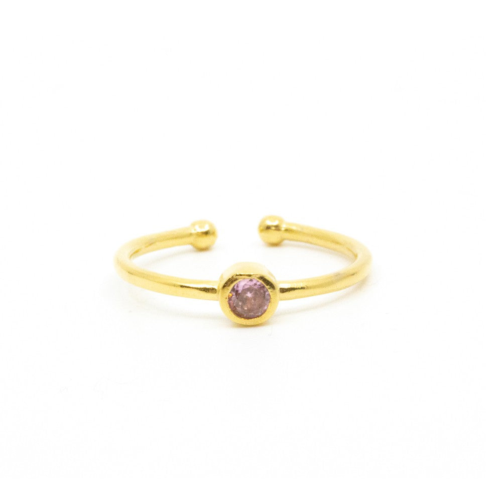 Petite Ring Ljusrosa Rosa