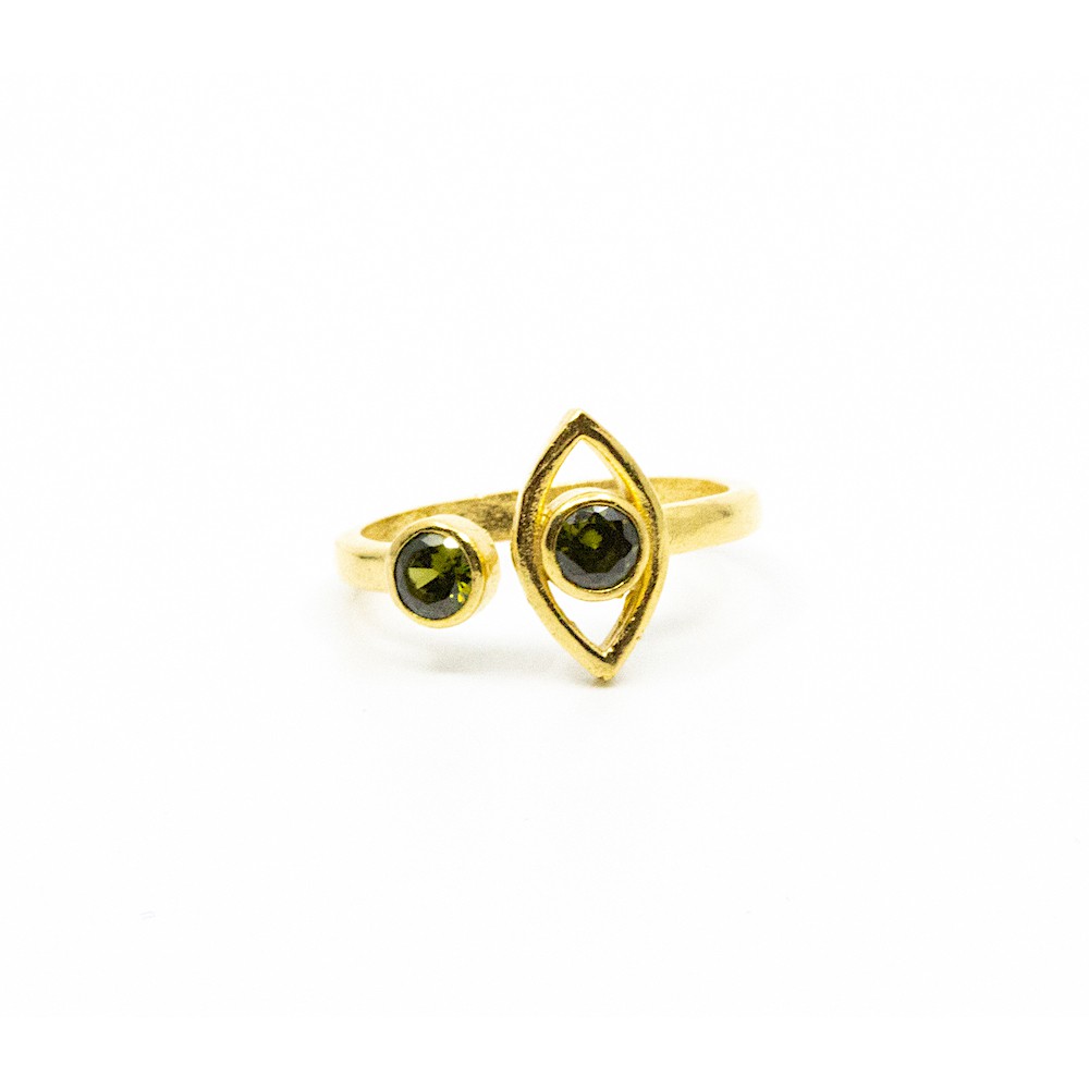 Eye Gazing Ring Grön Grön