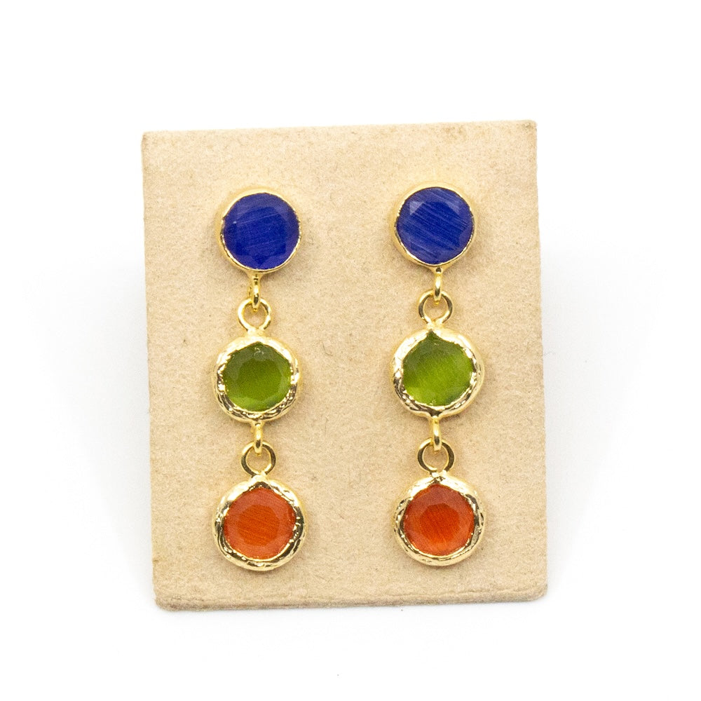 Triple Tau Earring Naxos