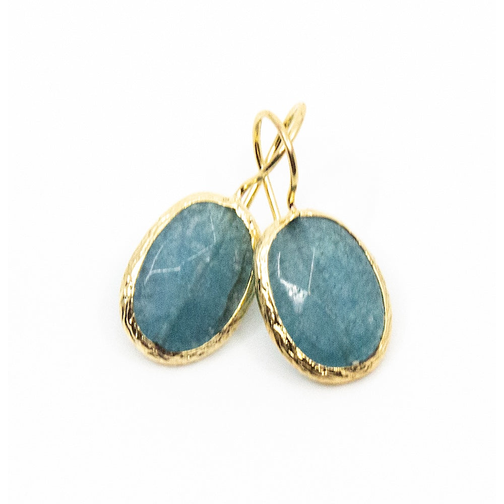 Thea Gemstone Earring Turquoise
