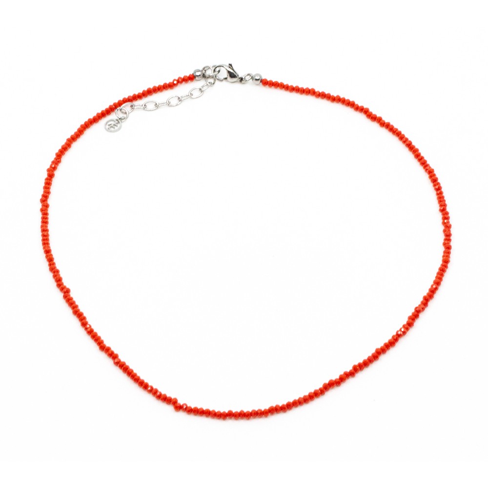 Sparkling Halsband Röd Röd