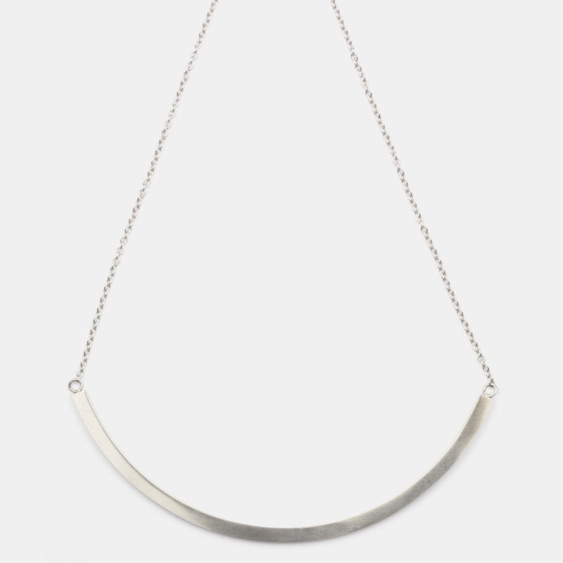 Edgy halsband silver Silver