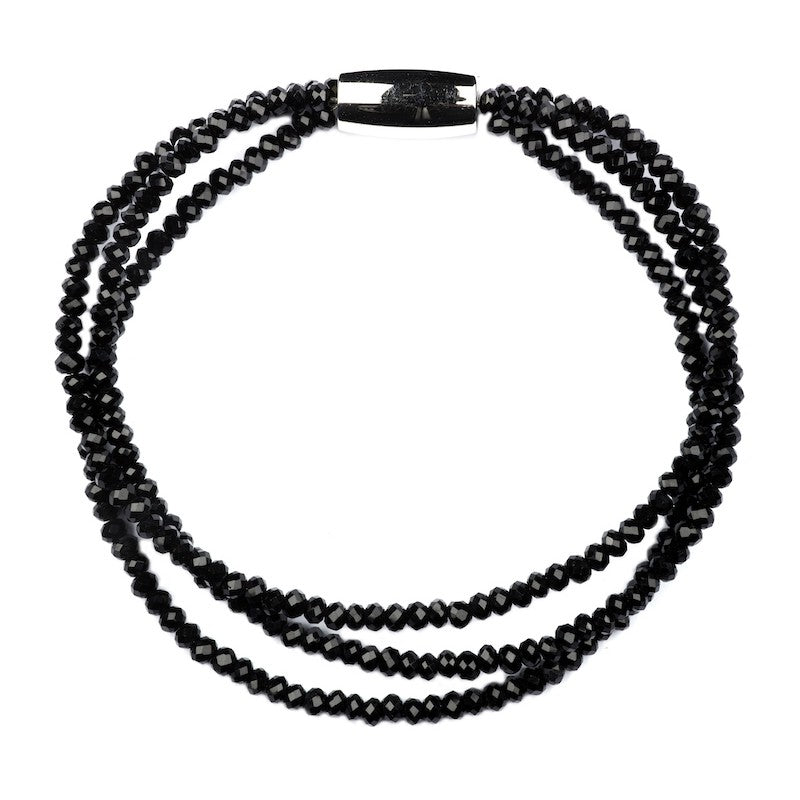 Alice Armband svart stål Svart