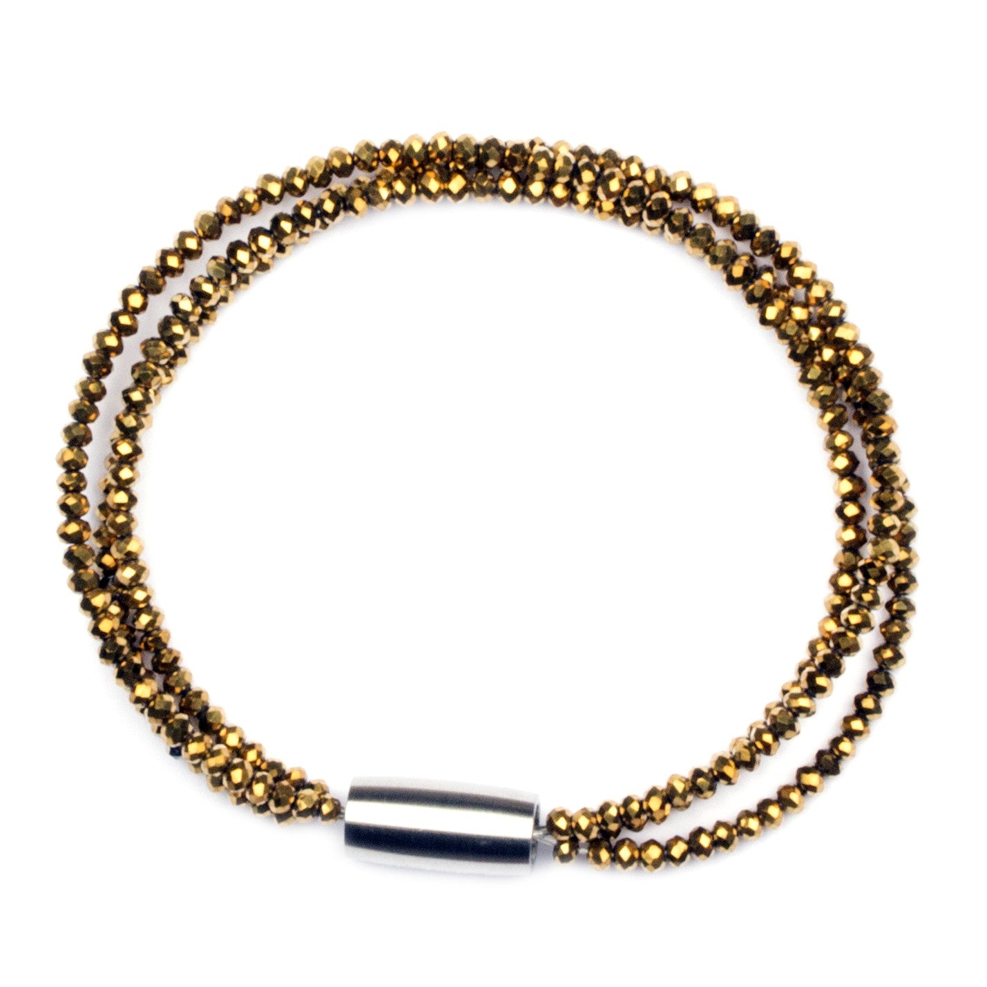 Tripple Sparkling Armband Guld Guld