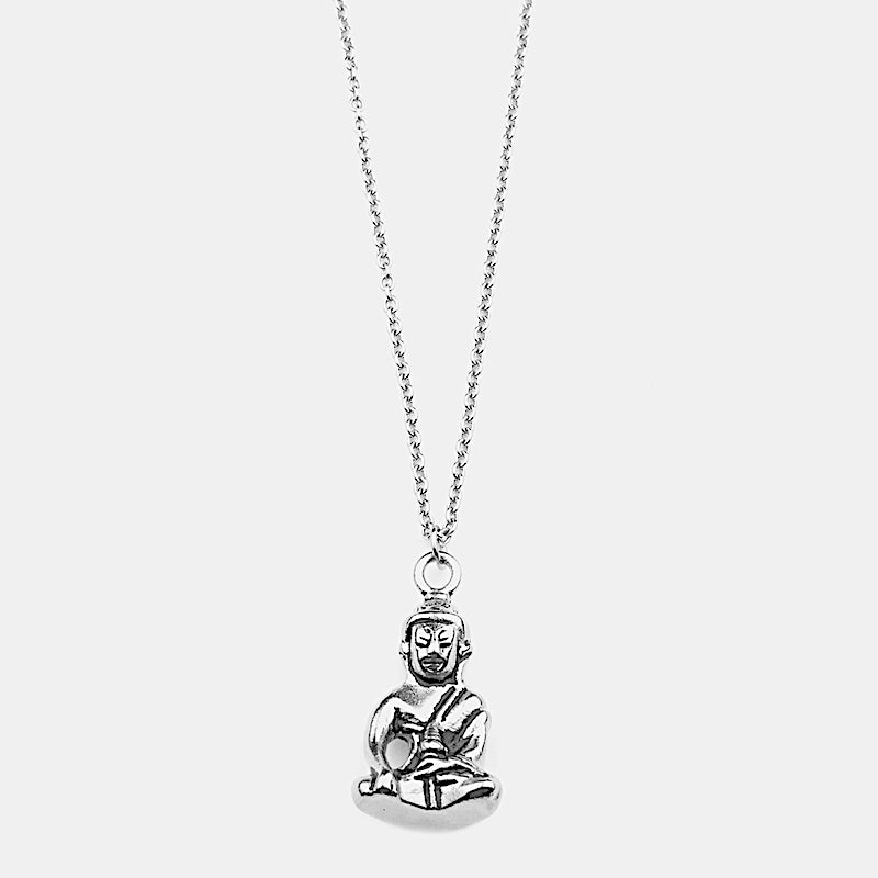 Namaste Halsband 90cm Silver Silver