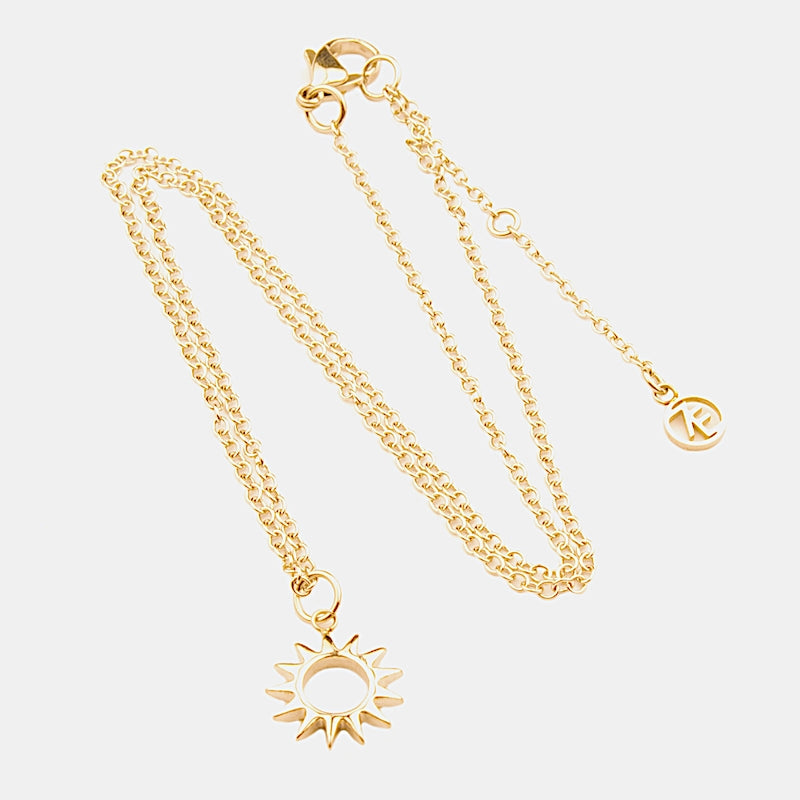 Sun Halsband 42cm Guld Guld