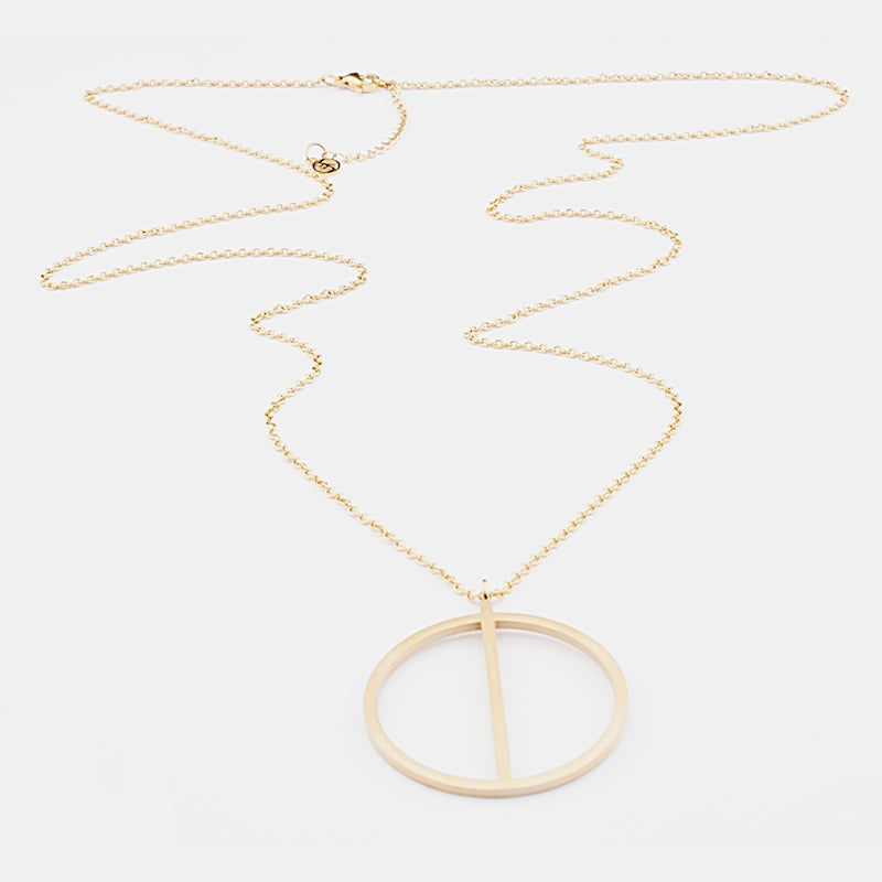 Genoa Halsband 90cm Guld Guld