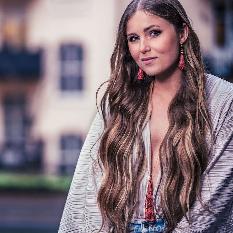 Harmony Tassel Örhänge Guld Guld