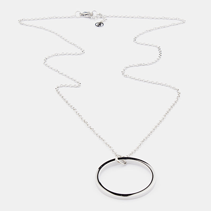 Florence Halsband 60cm Stål Silver
