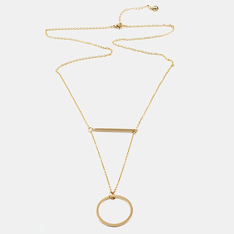 Verona Halsband 80cm Guld Guld