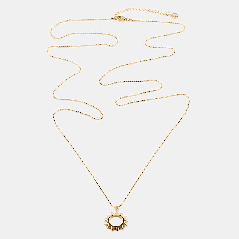 Yang Halsband 90cm Gold Guld