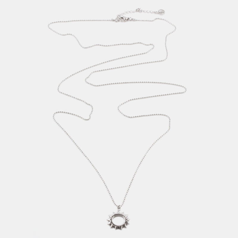 Yang Halsband 90cm Silver Silver