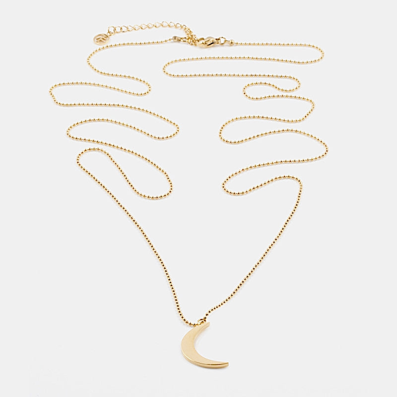 Yin Halsband 90cm Guld Guld