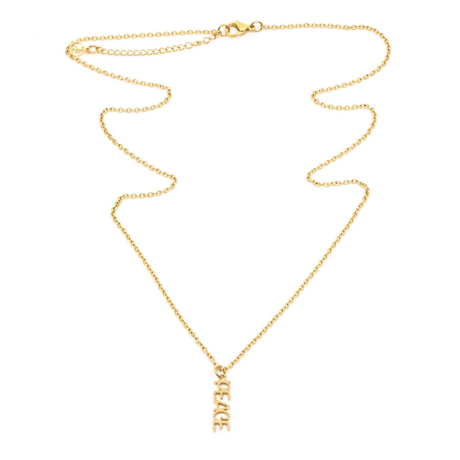 Inner Peace Halsband 60 Guld Default Title