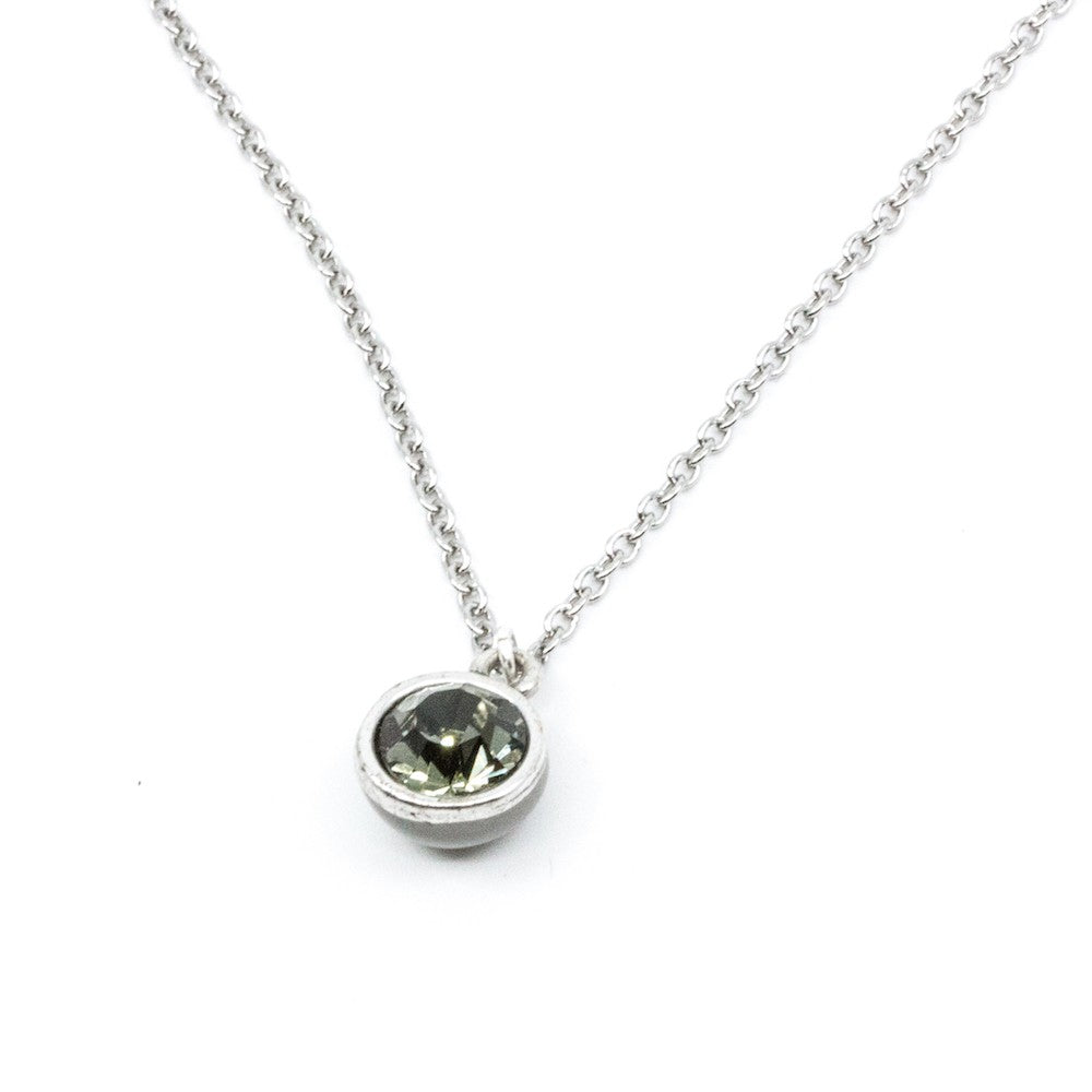 Swarovski Halsband 42cm Silver Silver