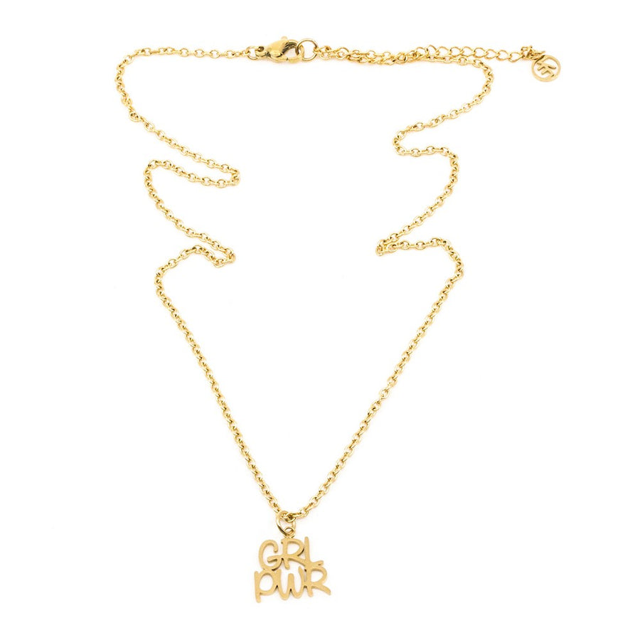 GRL PWR 2.0 Halsband 42cm Guld Guld