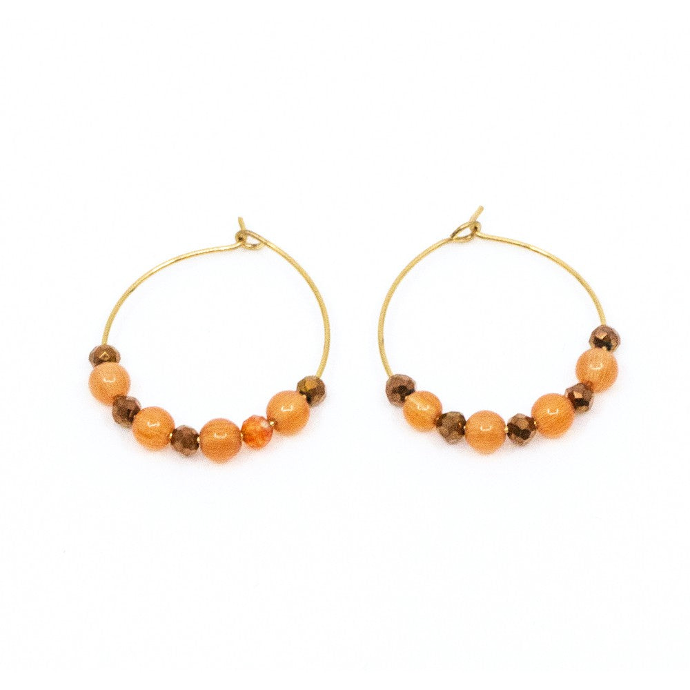 Beads Örhänge Orange Orange