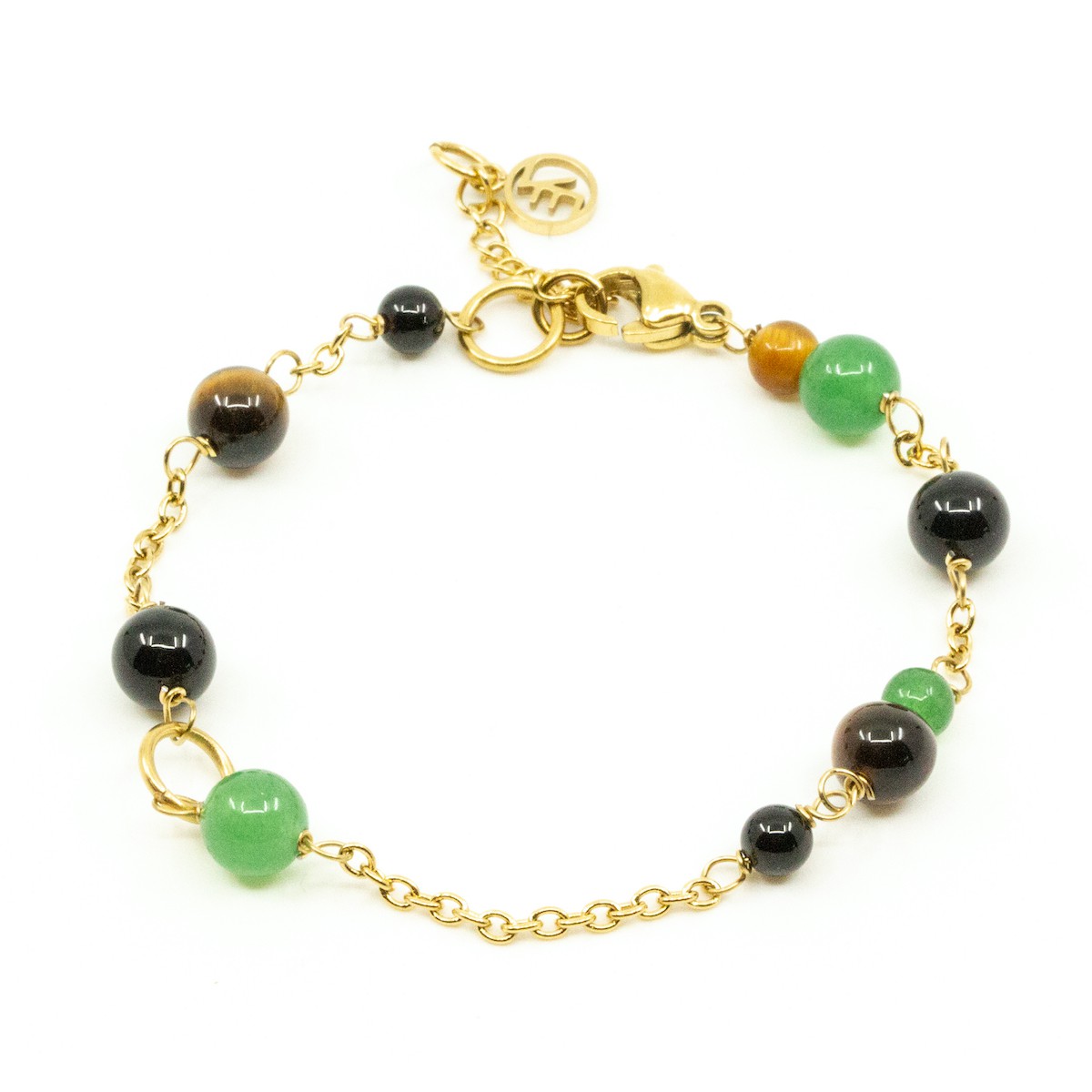 Beads Armband Mix Guld
