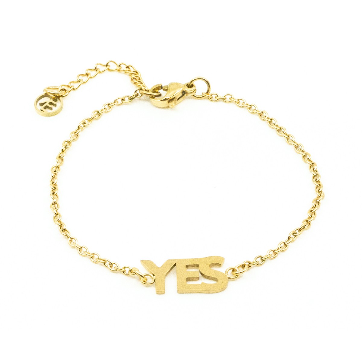 YES Armband Guld Guld
