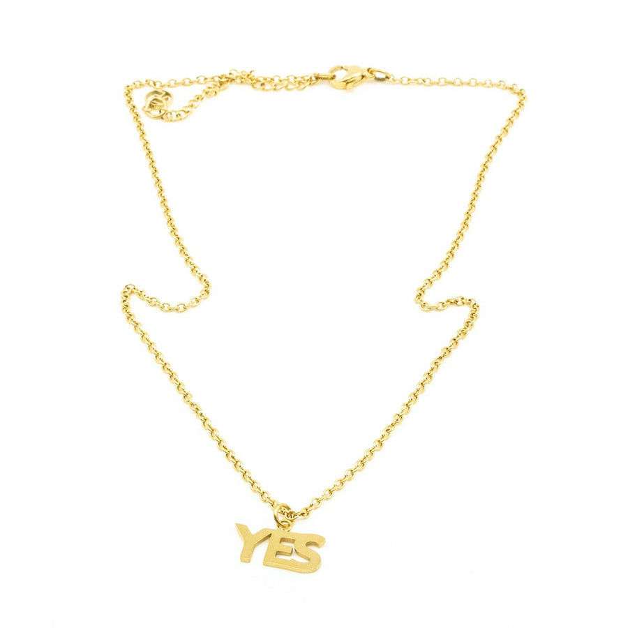 YES Halsband Guld Guld