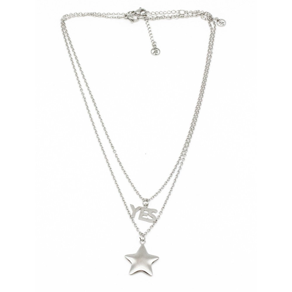 Layering Kit Five - Halsband Silver Silver