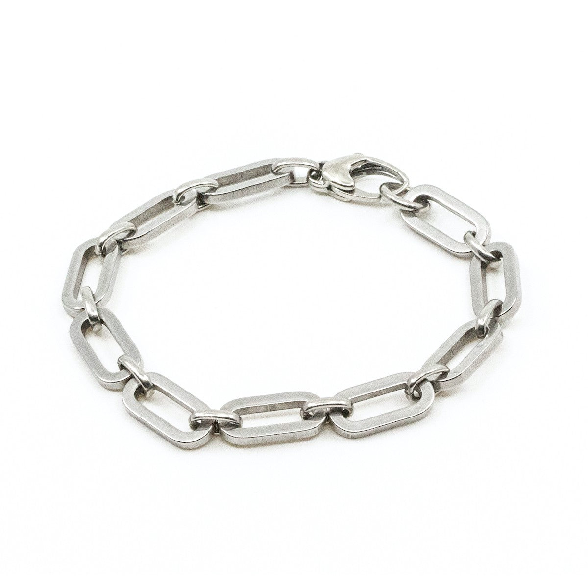 Fat Chain Armband Silver Silver