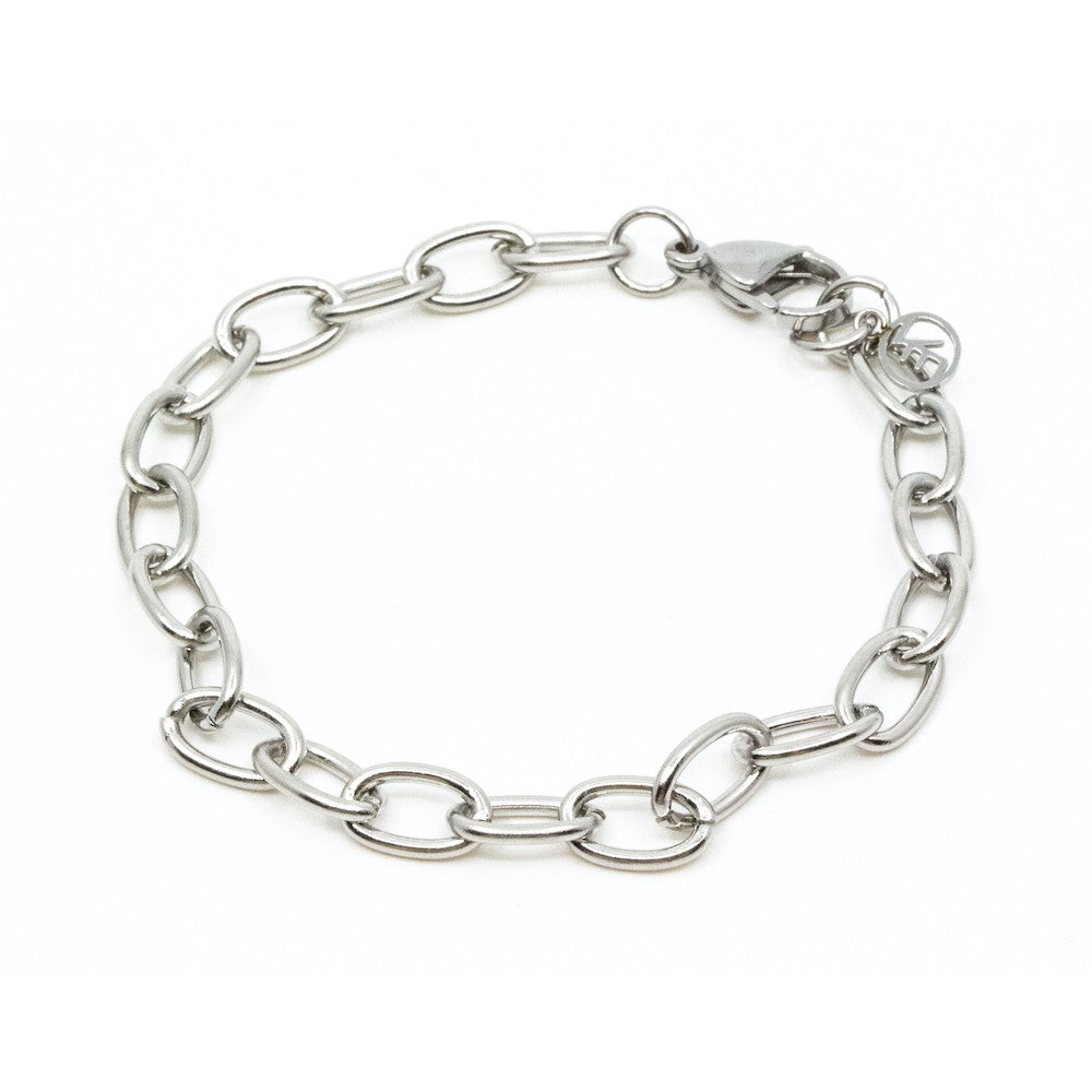 Bigger Chain Armband SIlver Silver