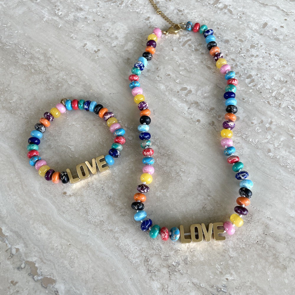 LOVE Halsband Multi Multi