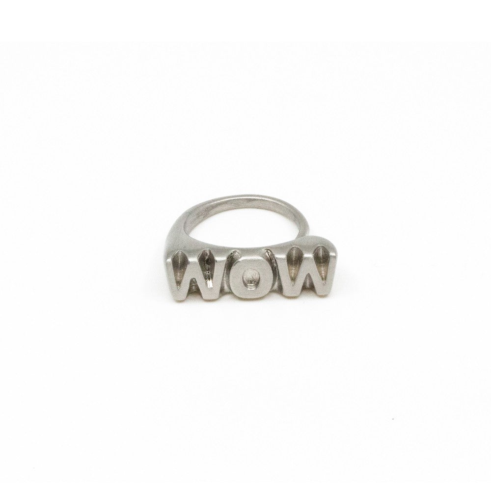 WOW Ring Silver Silver