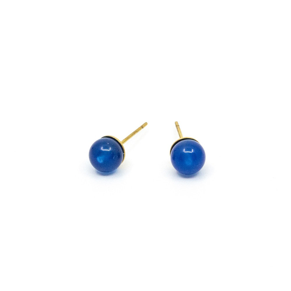 Mini Beads Örhänge Blå Blå