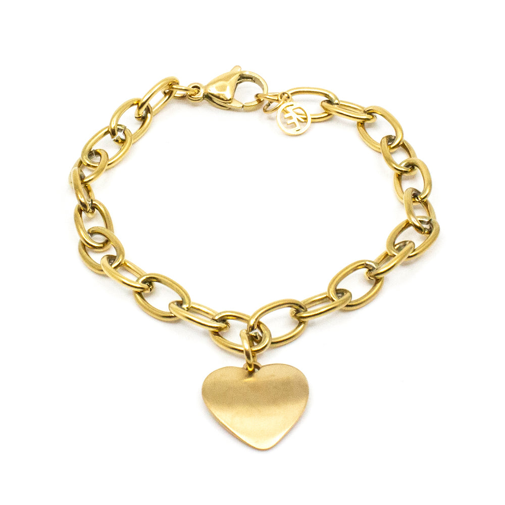 Love Yourself Bracelet Gold