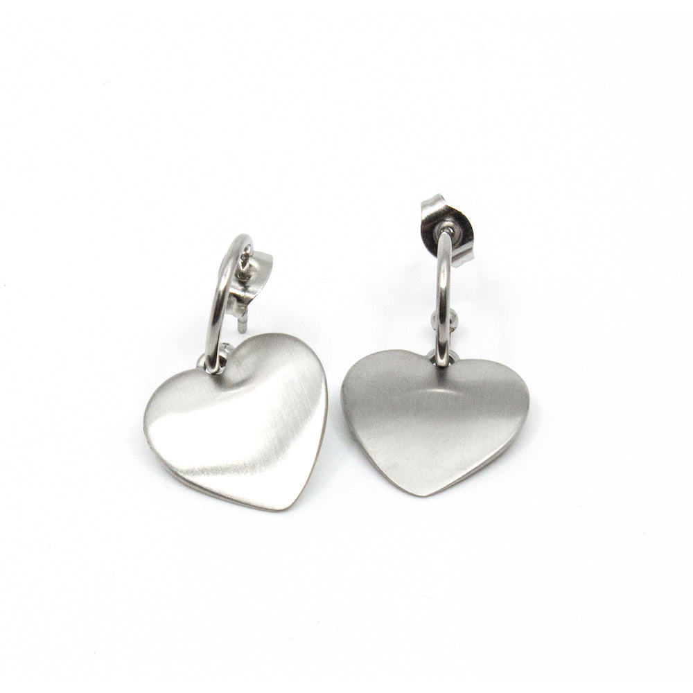 Love Yourself Earring Silver