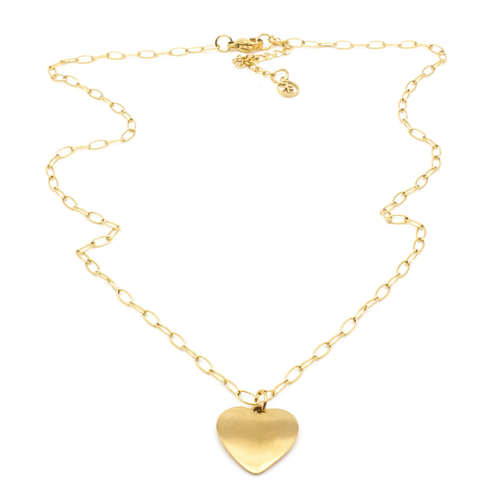 Love Yourself Necklace Gold