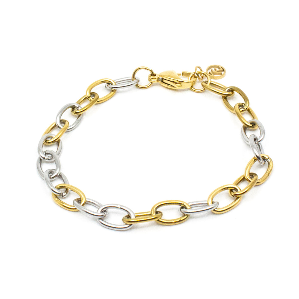 Fat Chain Mash-up Bracelet