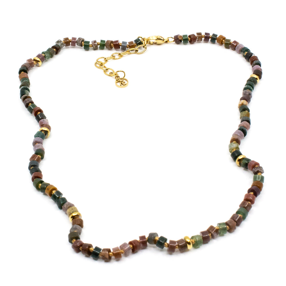 Gem Halsband Grön