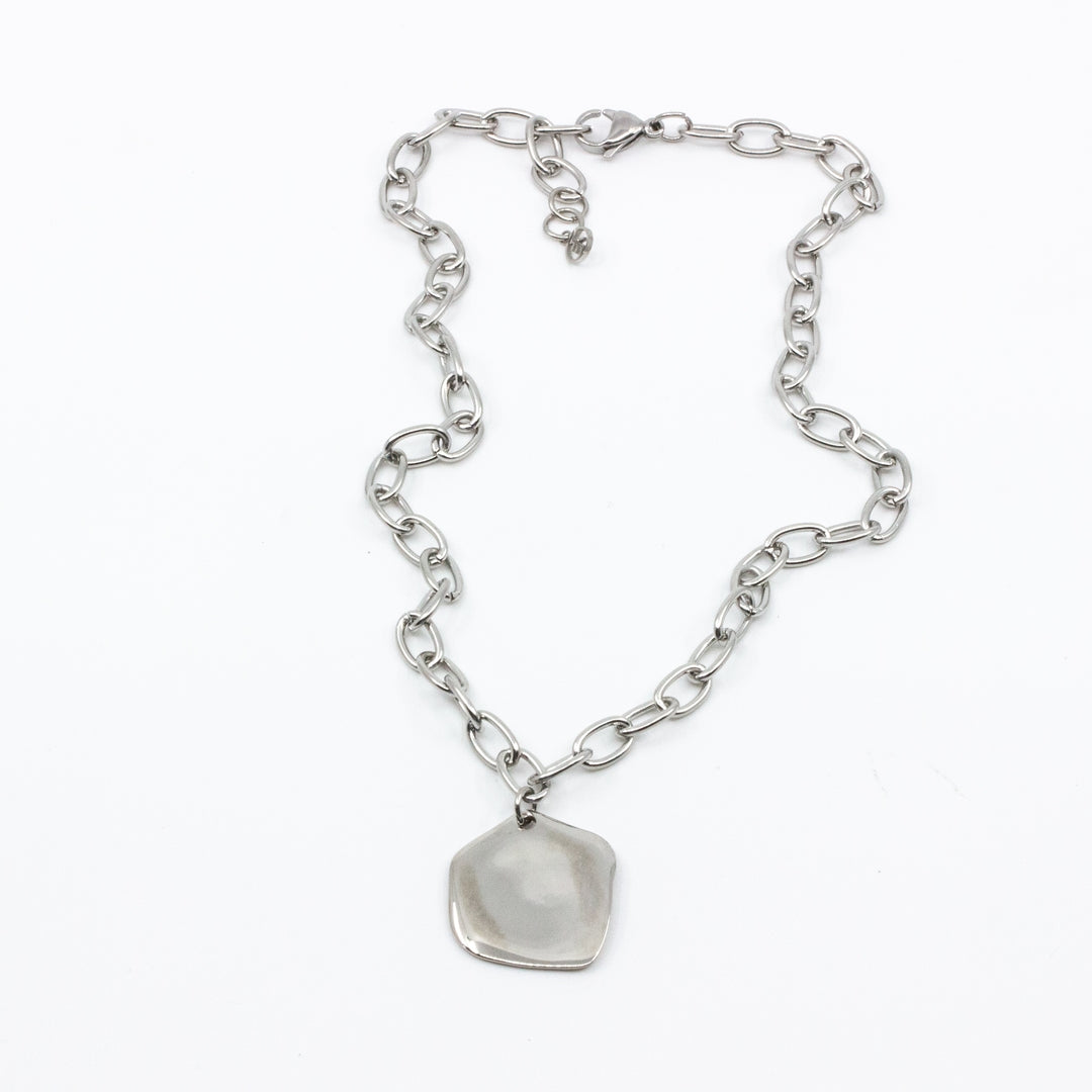 Ocean Necklace 42cm Silver