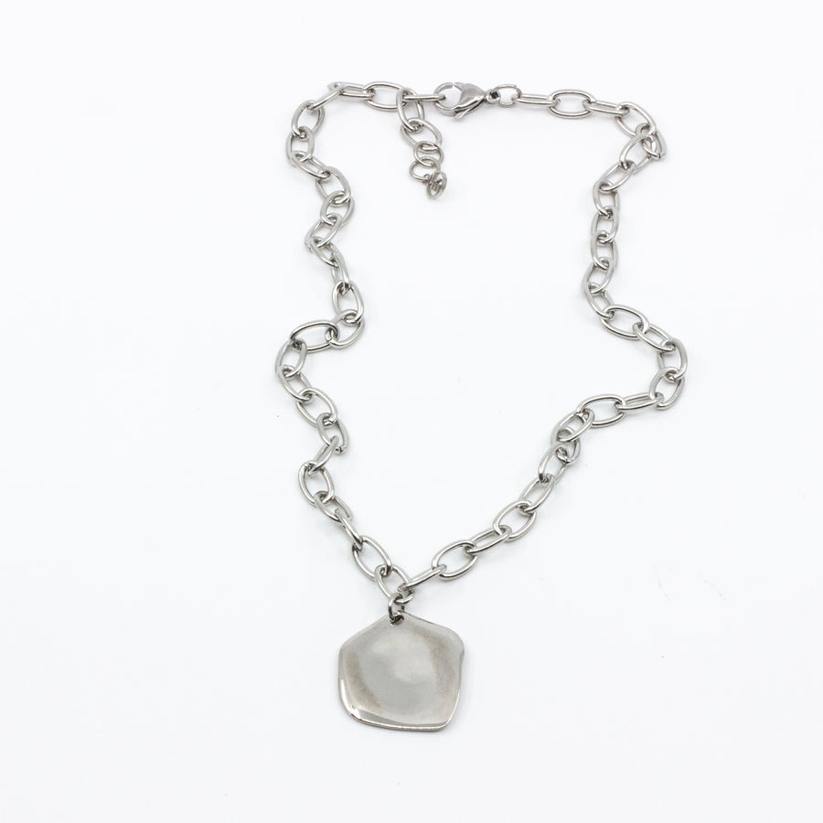 Ocean Necklace 42cm Silver
