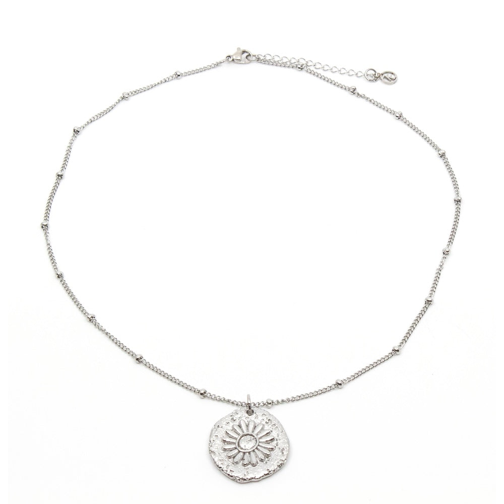 Bellis Necklace Silver 45cm