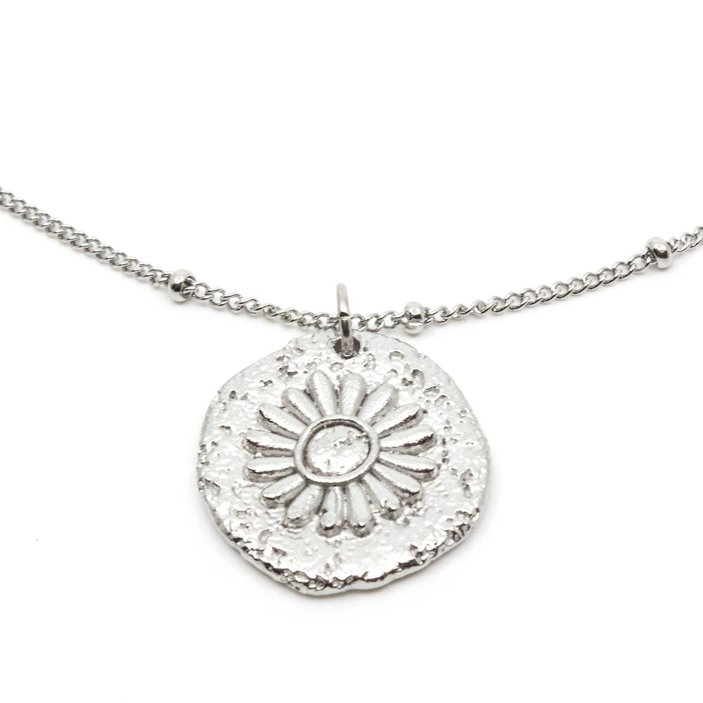 Bellis Necklace Silver 45cm