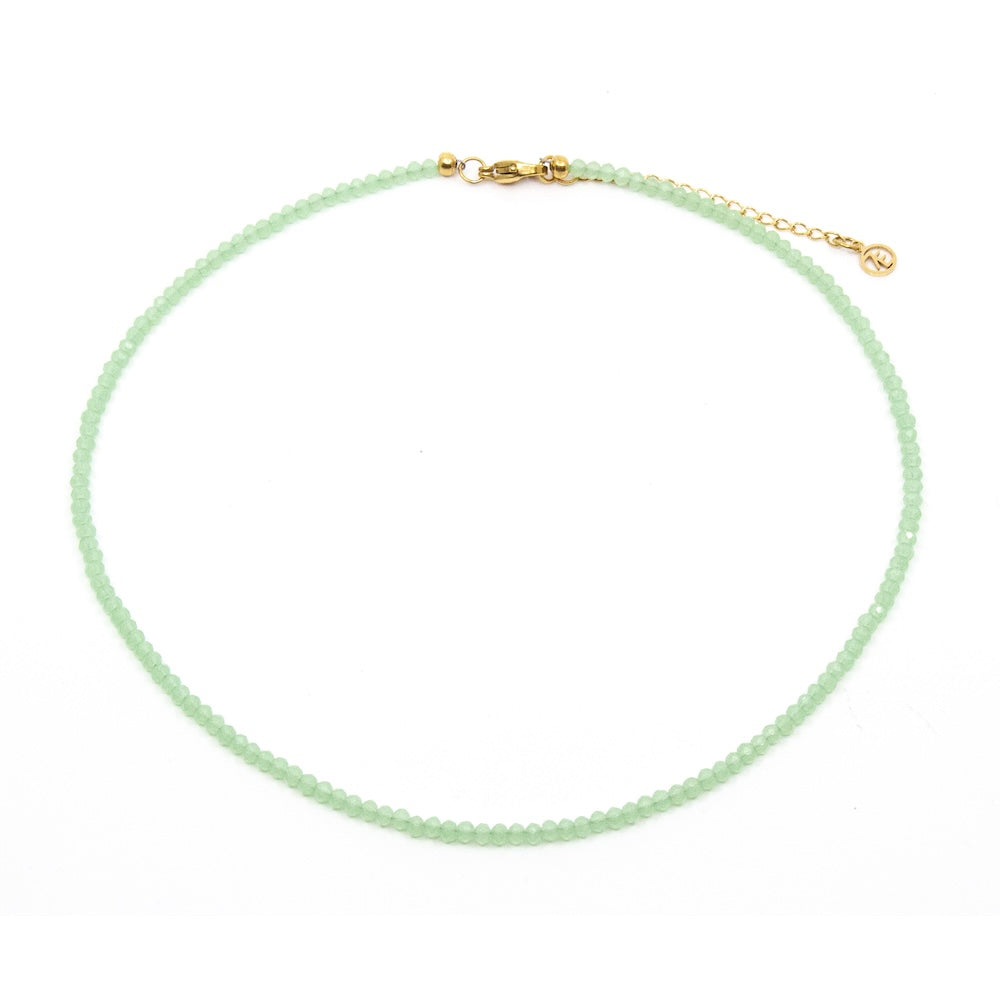 Sparkling Necklace Green