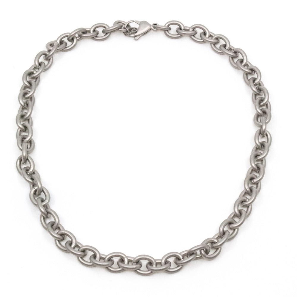 Sandy Chain Halsband Silver