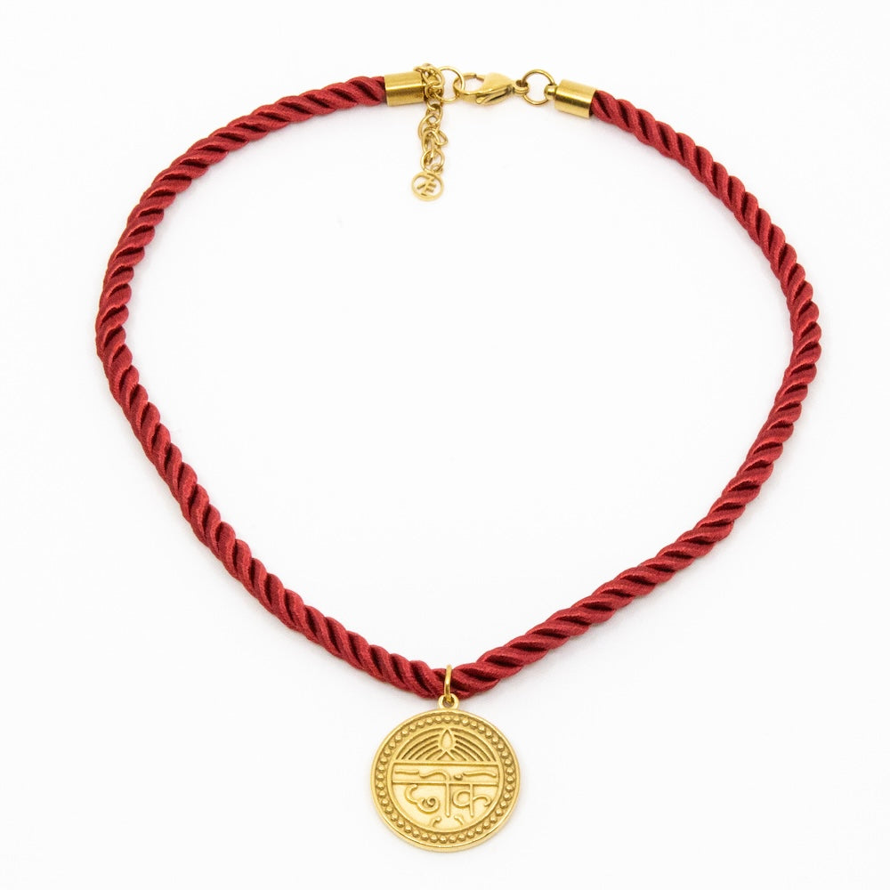 Good Health Rope Halsband Mörkröd