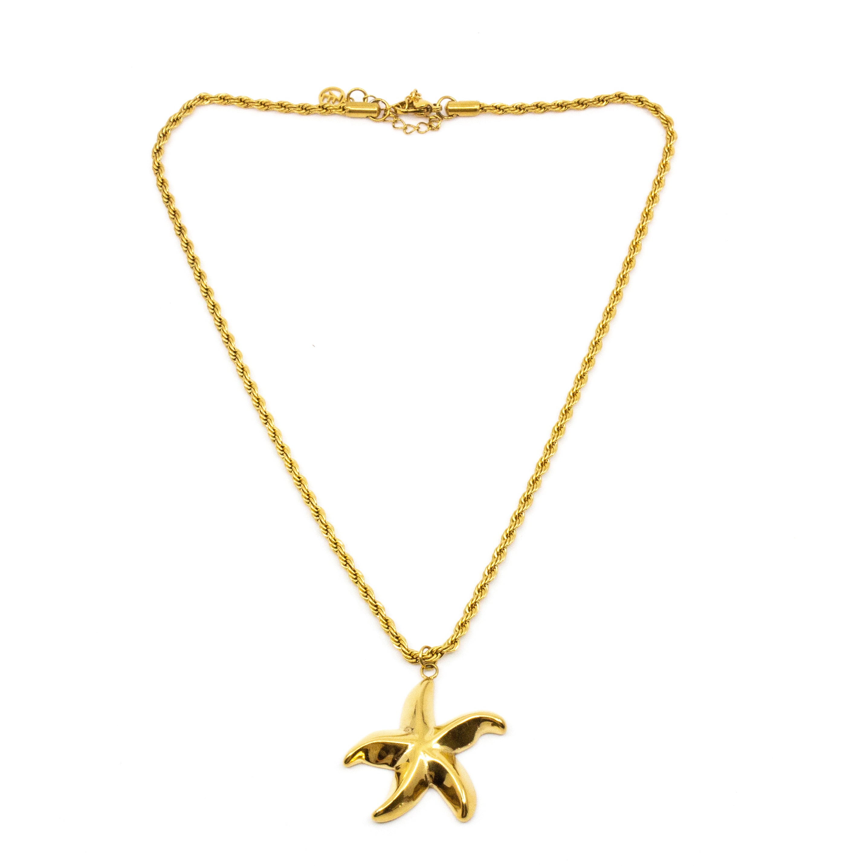 Solstjärna Halsband Guld