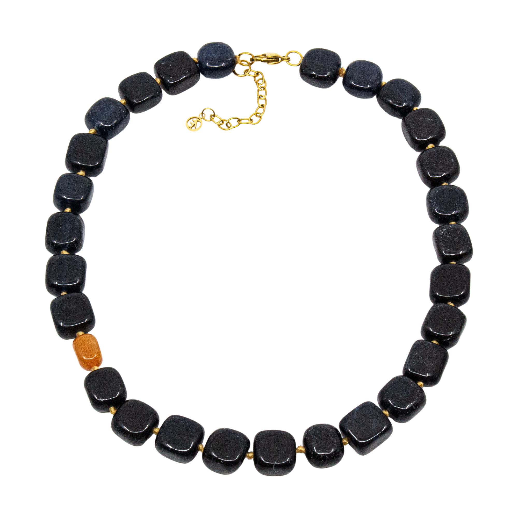Soft Cube Halsband Blå