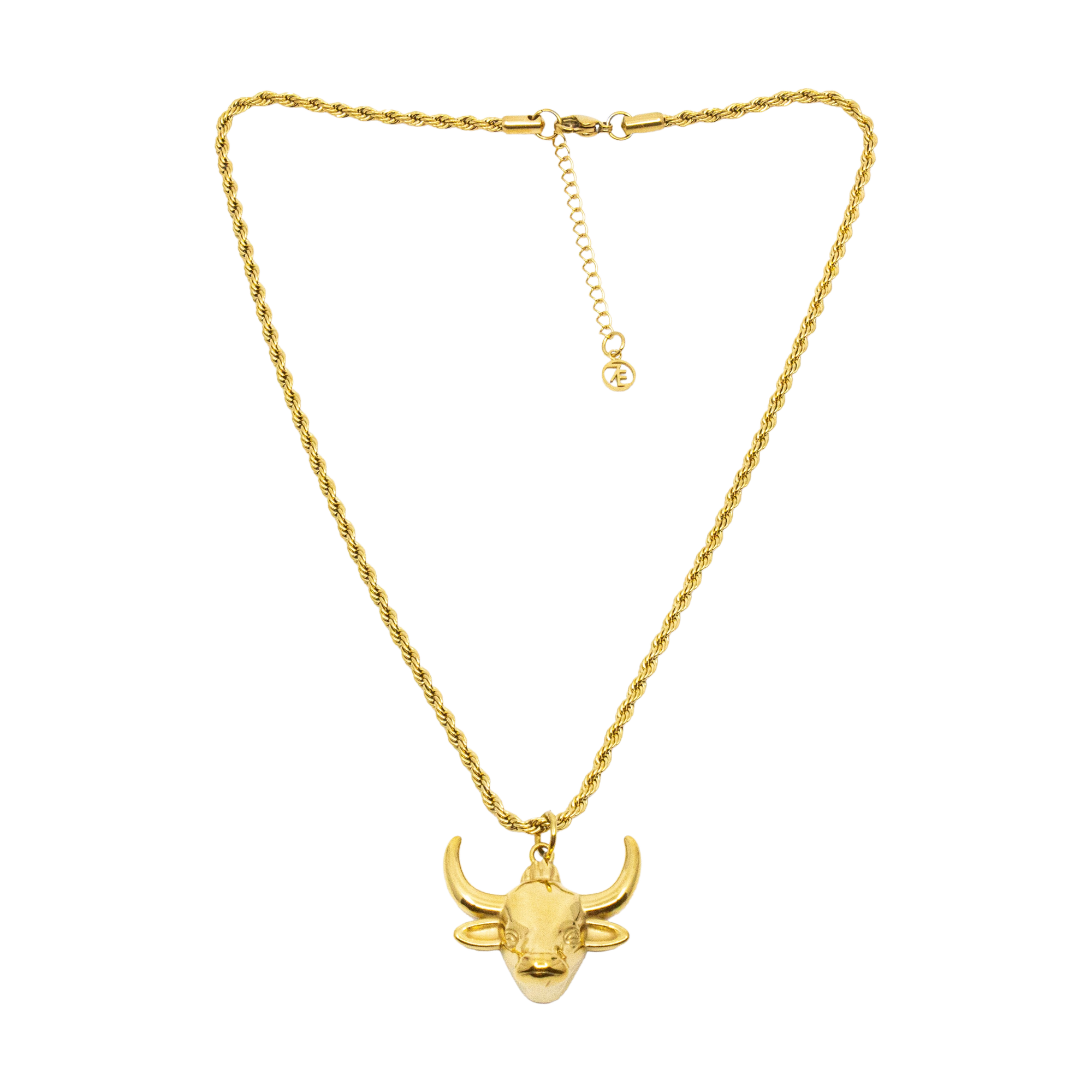 Cow Halsband 45cm Guld