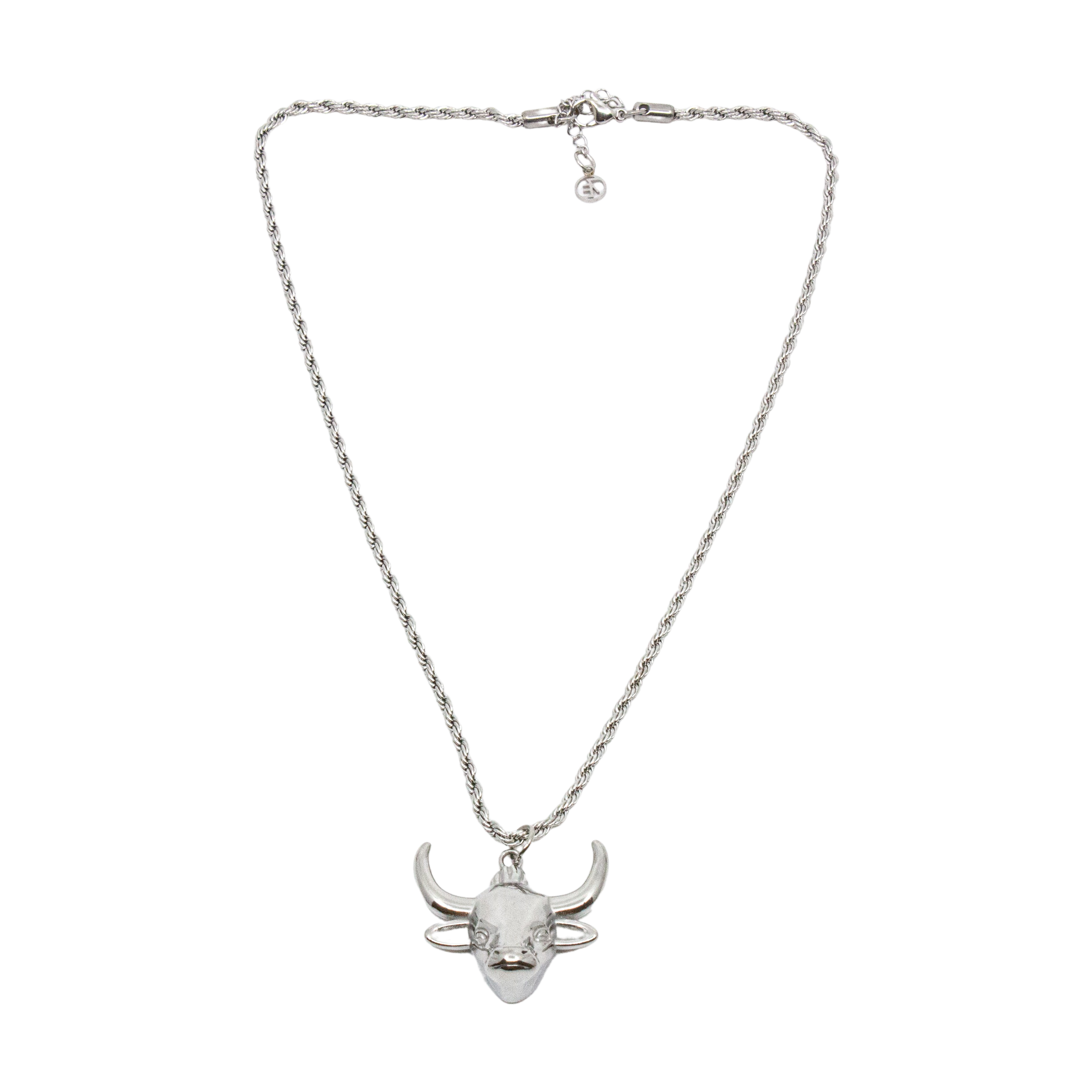 Cow Halsband 45cm Silver