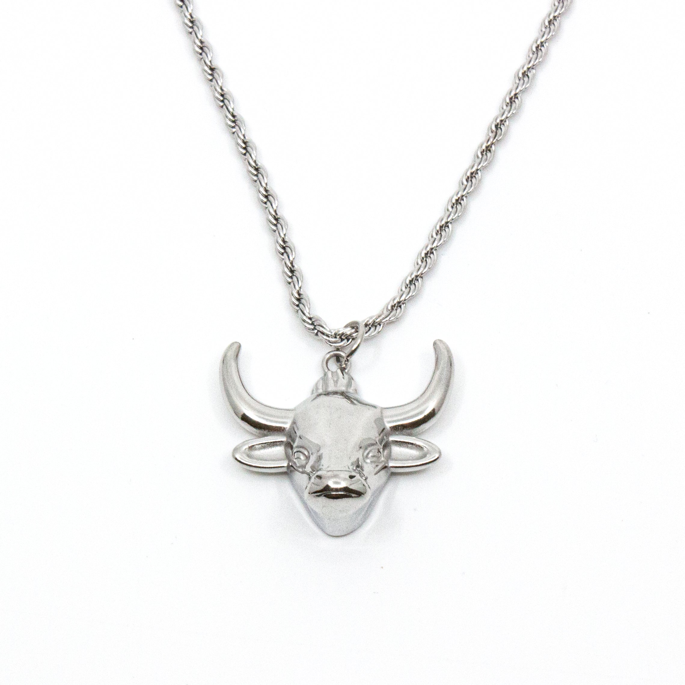 Cow Halsband 45cm Silver