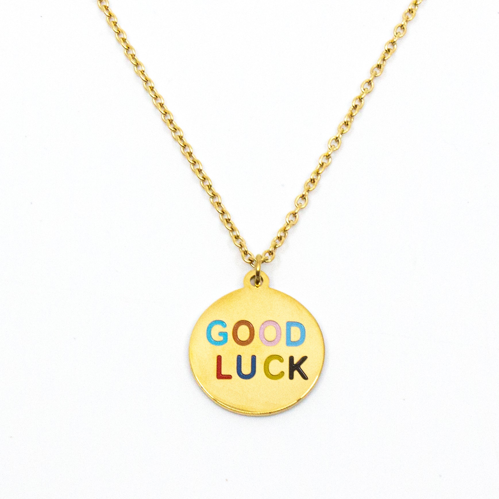Good Luck Halsband 60cm Guld