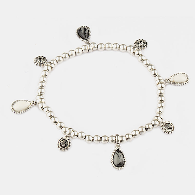 Rococo Armband Silver Silver