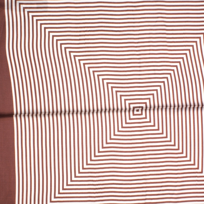 Manhattan Shawl 70x70cm Brown